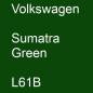 Preview: Volkswagen, Sumatra Green, L61B.